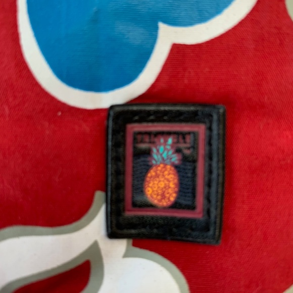 Triangle Hawaiian Floral Crossbody Beach Mini - Picture 2 of 5